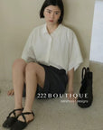12a154 Relaxed Short-Sleeve Shirt