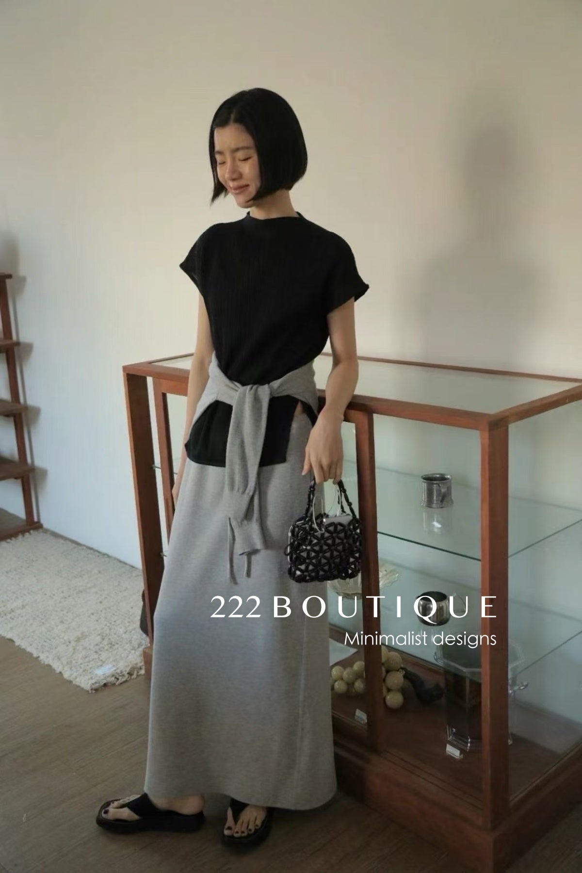 12A71 Lightweight High-neck Tee