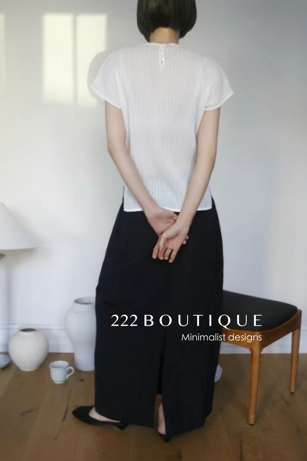 12A71 Lightweight High-neck Tee