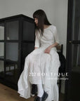 12V125 - Silk Tiered Skirt