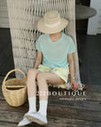 12q74 Short-sleeve knit top