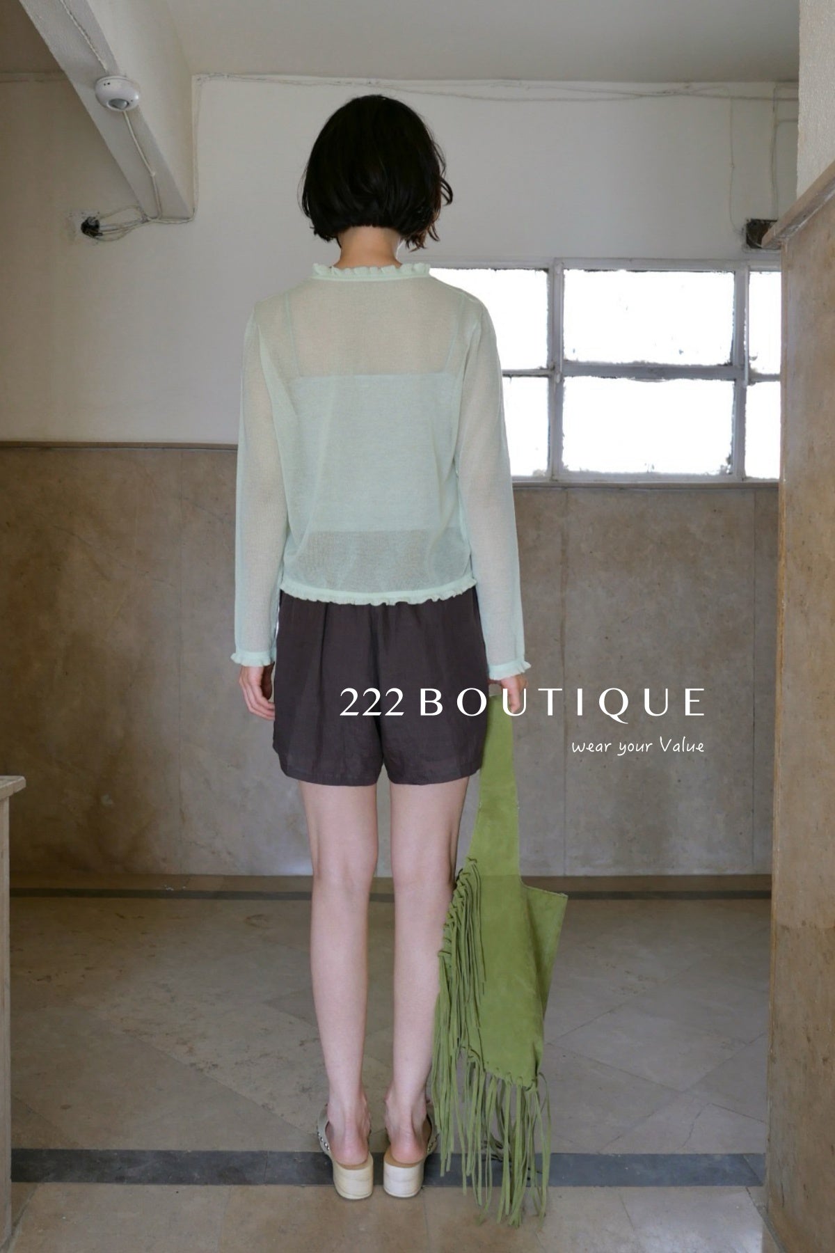 11a133 Cropped cami bra