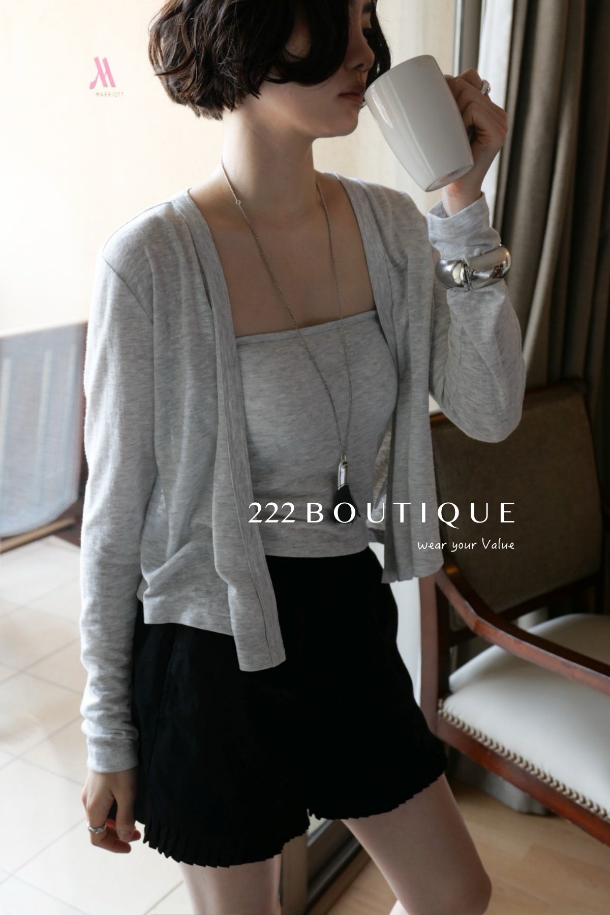 11a133 Cropped cami bra