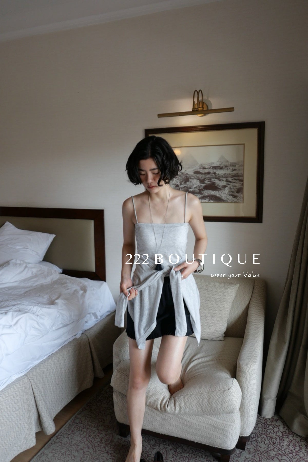 11a133 Cropped cami bra