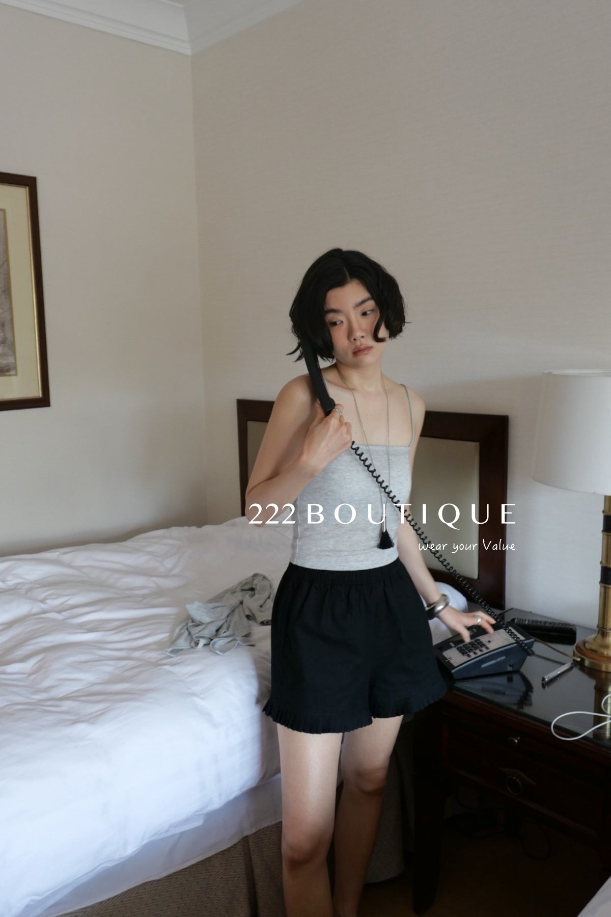 11a133 Cropped cami bra