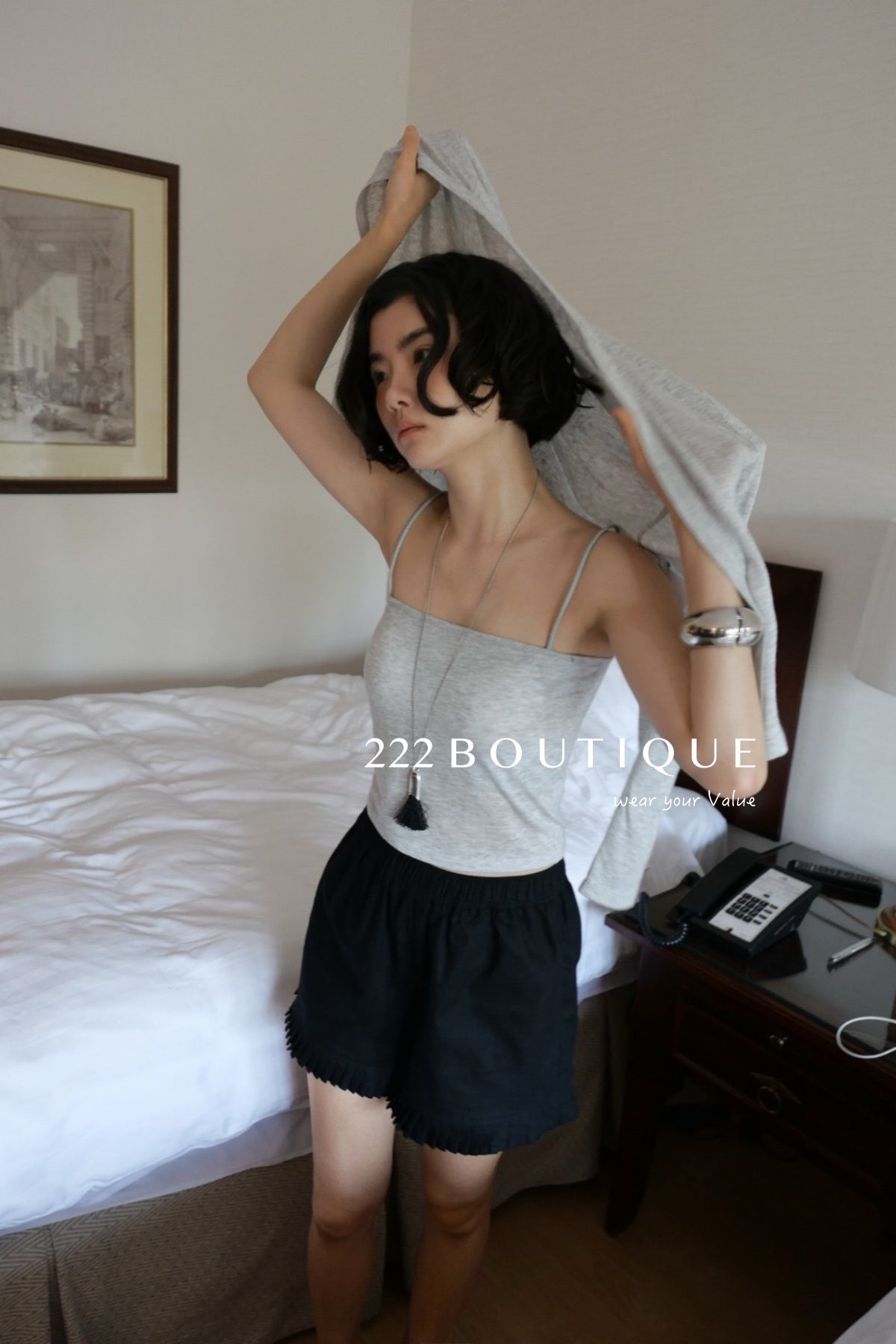 11a133 Cropped cami bra