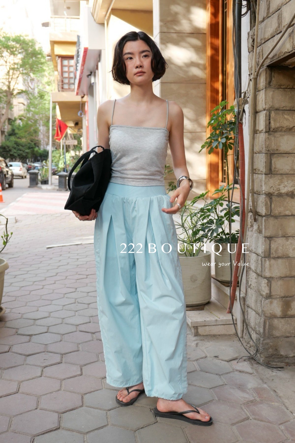 11a133 Cropped cami bra