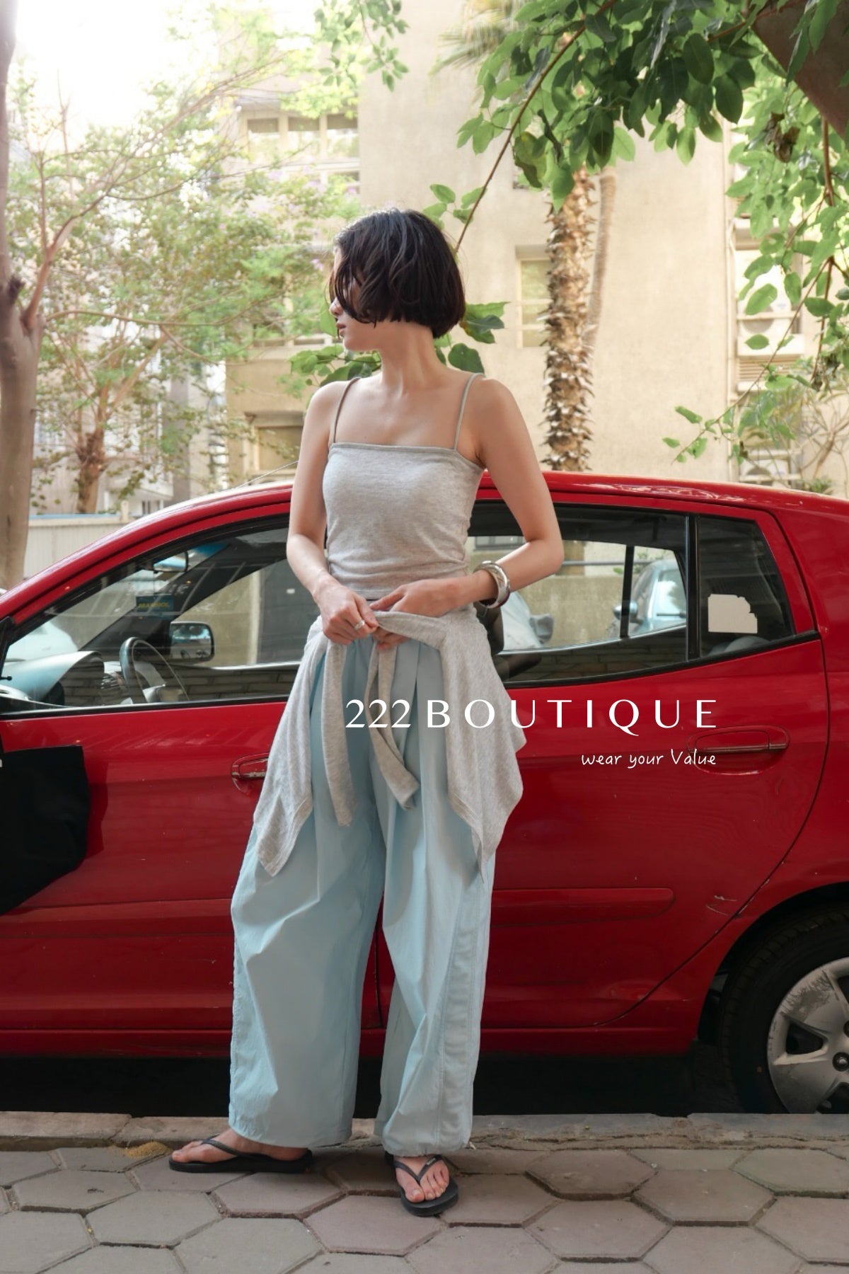 11a133 Cropped cami bra