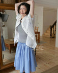 13v34 Striped skirt for summer