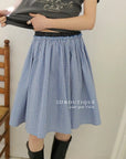 13v34 Striped skirt for summer