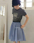 13v34 Striped skirt for summer