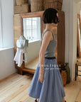 13v34 Striped skirt for summer