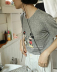 13a64 Graphic tee featuring Mickey Mouse