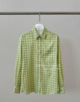 13a65 Summer-ready striped button-down shirt