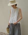 13q28 Lightweight straight-leg pants for summer