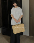 13a66 Graphic tee with ruffled hem
