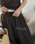 13q30 Straight-leg summer trousers β minimalist and breathable