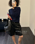 16a116 Cashmere polo sweater
