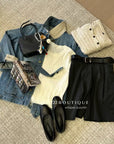 16a116 Cashmere polo sweater