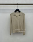 16a108 Basic Mongtoghi shirt with notch collar
