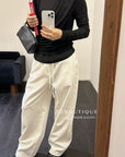 16a115 Basic layered off-shoulder top