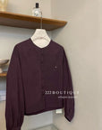 17a2 Basic short-sleeve silk-blend shirt