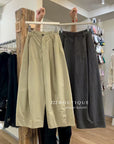 17q4 Straight-leg trousers with back elastic