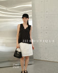 27a61 SHEER RUFFLE TOP