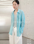 27A79- SHEER LINNEN SHIRT