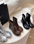 Boot cổ thấp mõm tròn