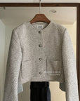 tweed coat - 84a149