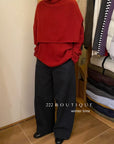 20a60 Double-layer cashmere top