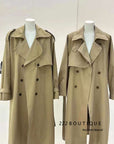 kakhi trenchcoat - 85a21