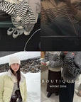 19a105 Cashmere striped sweater
