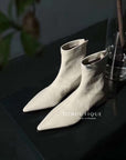 boot cổ thấp mũi nhọn