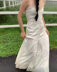 silk halter dress