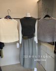 19a73 Cashmere knit vest