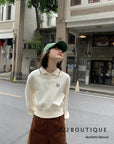 sweater croptop - 85a18