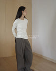 20q20 Wool baggy trousers
