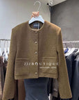 tweed coat - 85a149