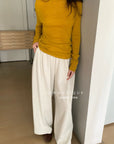 19a91 Basic cashmere turtleneck sweater