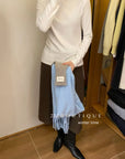 20a53 Thermal mock-neck top (3 cm collar)
