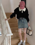sweater croptop - 85a49
