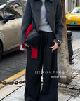 20a117 Hand-stitched cashmere wool coat