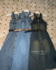 denim dress