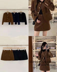 velvet skirts in set - 85v4