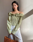 OFF- SHOULDER SHIRT - 11A37