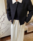tweed coat