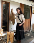 wool tee butter - 84a147