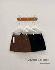 velvet skirts in set - 85v4